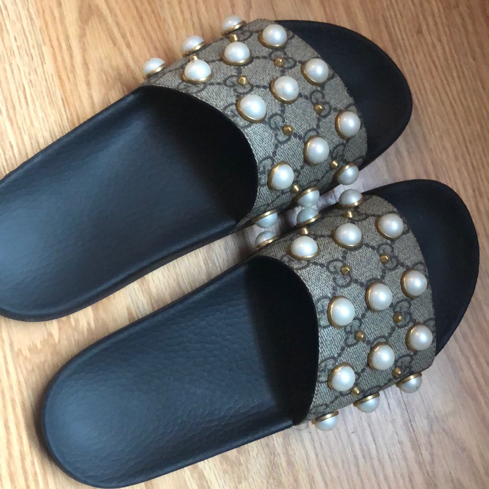 GUCCI X SUPREME SLIDE